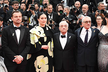 Leonardo DiCaprio, Lily Gladstone, Martin Scorsese, Robert De Niro